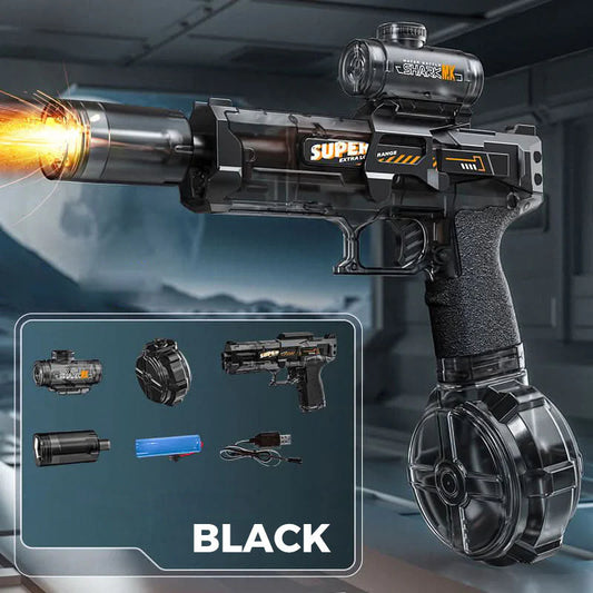 🔫 HOT SALE! ⚡ Rechargeable Electric Water Gun – Automatic Water Injection, Long Shooting Range, Large Capacity, Perfect for Summer Outdoor Fun & Kids Toys 💦