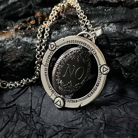 Last Day 50% OFF🌟[YES or NO] The Decision Coin Necklace - Your Stylish Daily Oracle!
